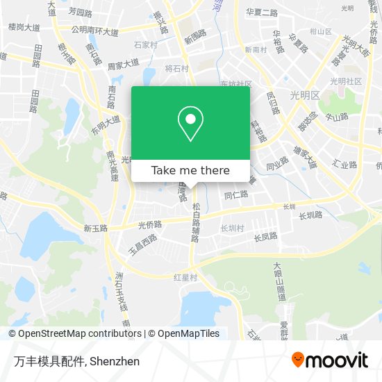 万丰模具配件 map