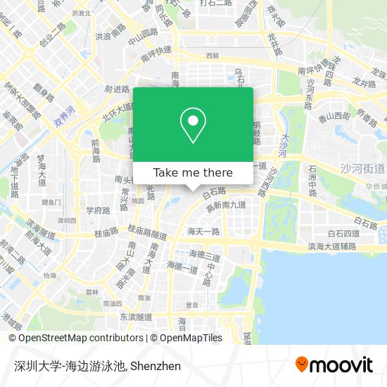 深圳大学-海边游泳池 map