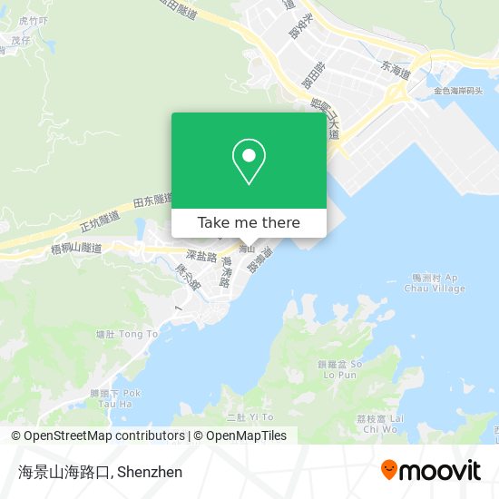海景山海路口 map