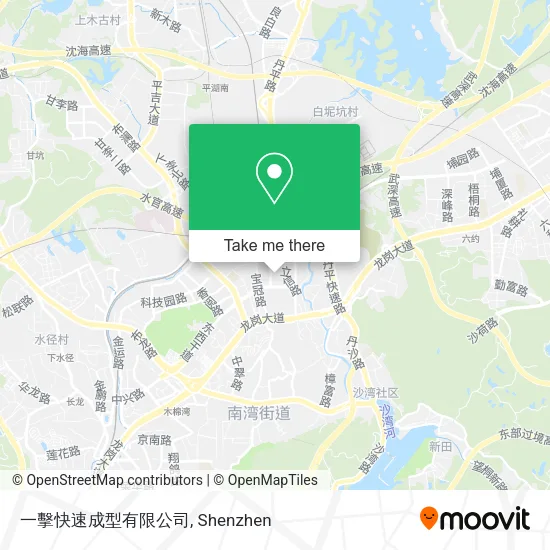 一擊快速成型有限公司 map
