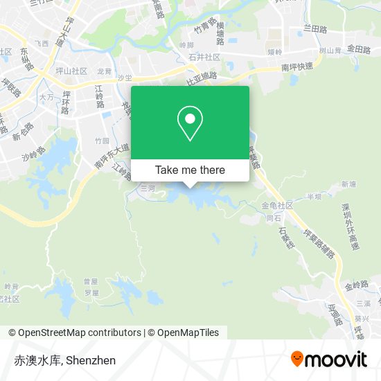 赤澳水库 map