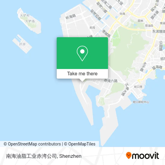 南海油脂工业赤湾公司 map