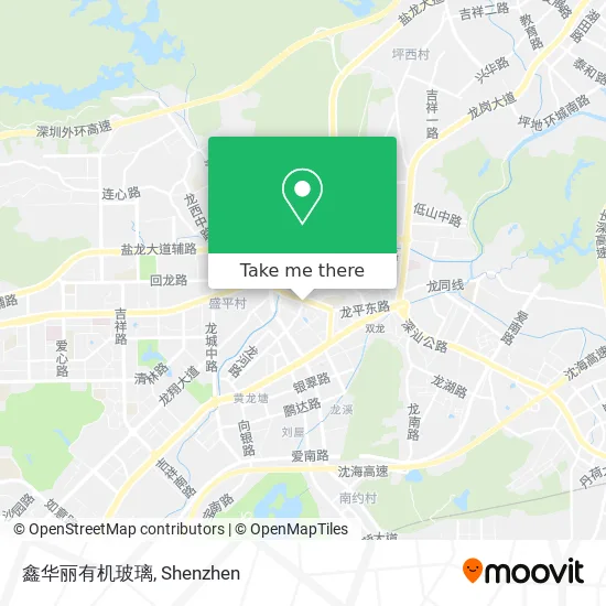 鑫华丽有机玻璃 map