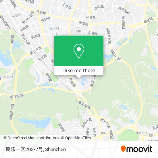 民乐一区203-2号 map