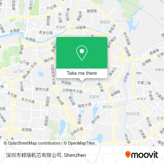 深圳市精瑞机芯有限公司 map