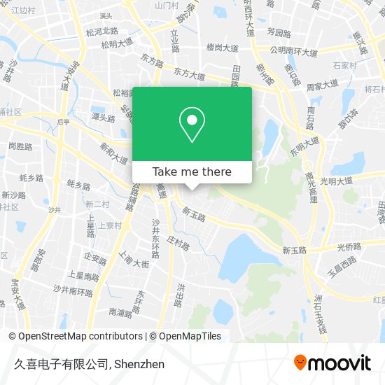 久喜电子有限公司 map