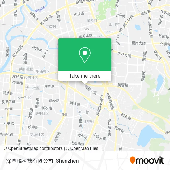 深卓瑞科技有限公司 map