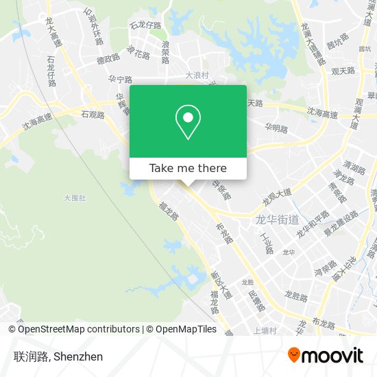 联润路 map