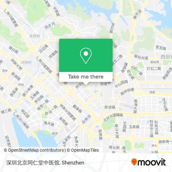 深圳北京同仁堂中医馆 map