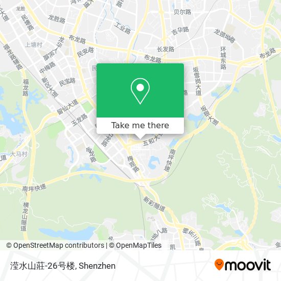 滢水山莊-26号楼 map