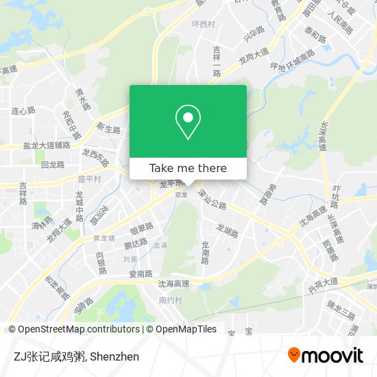 ZJ张记咸鸡粥 map