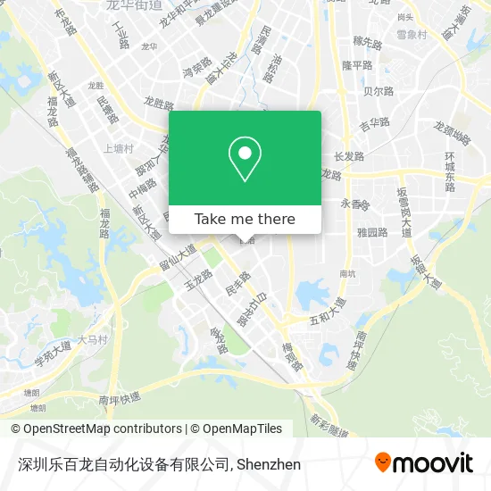 深圳乐百龙自动化设备有限公司 map