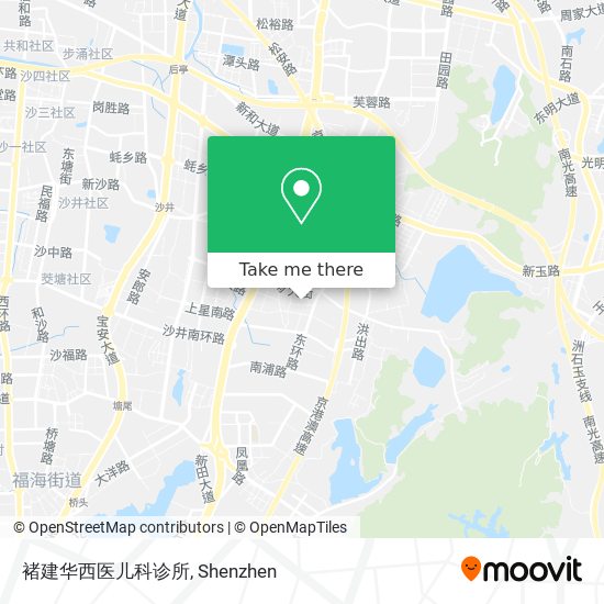 褚建华西医儿科诊所 map