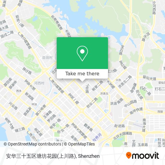 安华三十五区塘坊花园(上川路) map