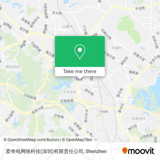 爱奇电网络科技(深圳)有限责任公司 map