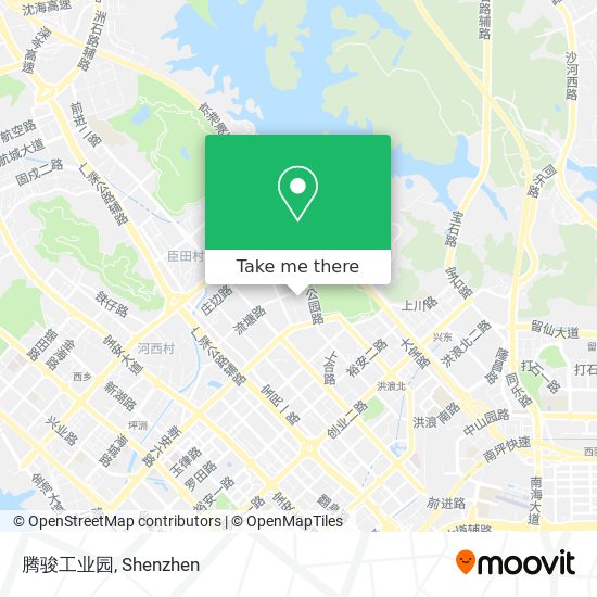 腾骏工业园 map