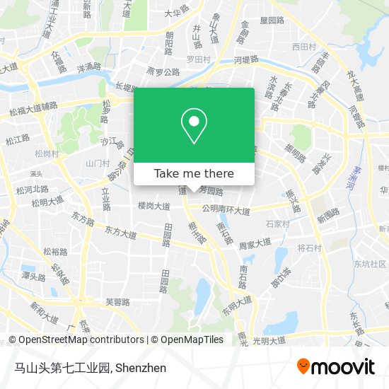 马山头第七工业园 map