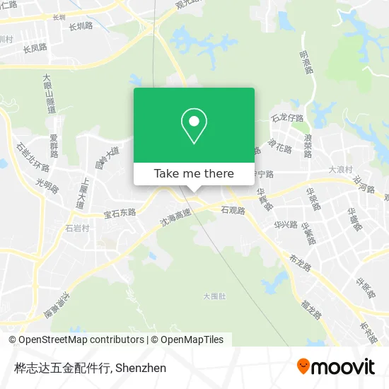 桦志达五金配件行 map