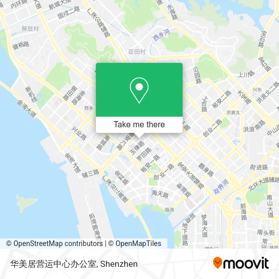 华美居营运中心办公室 map