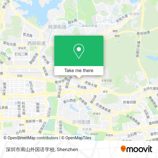 深圳市南山外国语学校 map