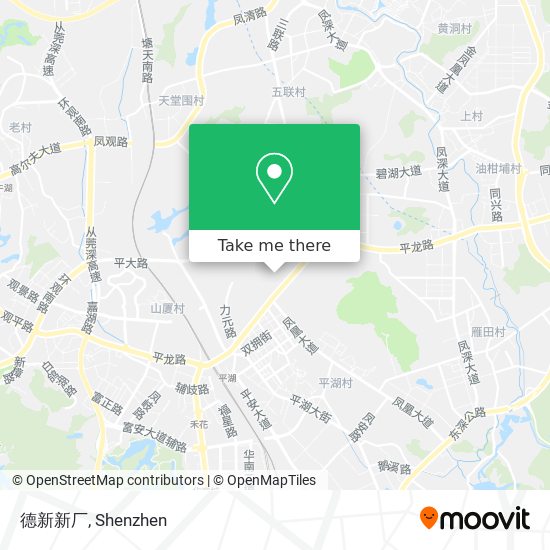 德新新厂 map