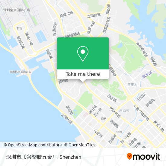 深圳市联兴塑胶五金厂 map