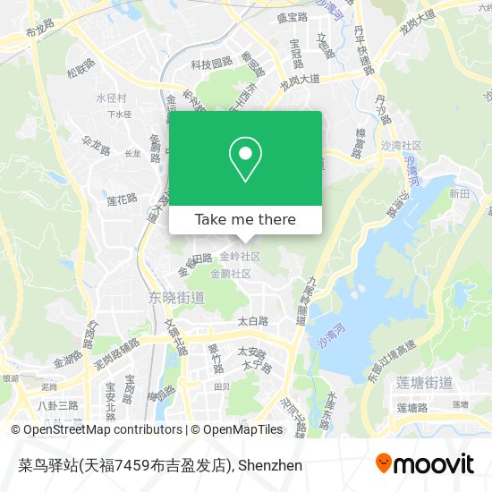 菜鸟驿站(天福7459布吉盈发店) map