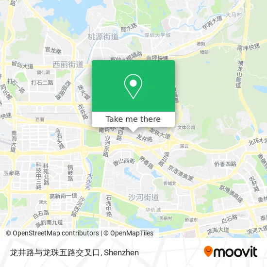 龙井路与龙珠五路交叉口 map