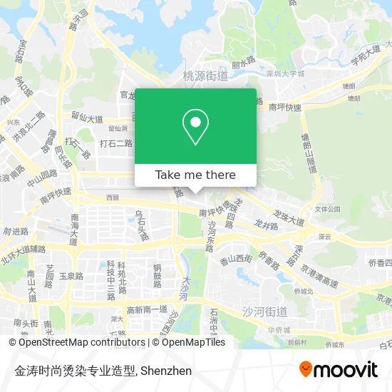 金涛时尚烫染专业造型 map