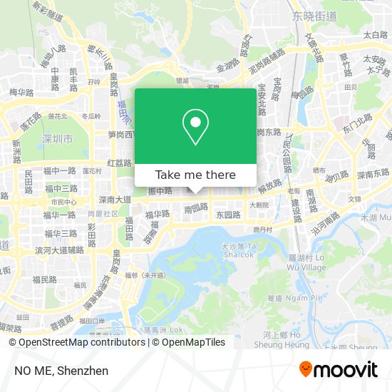 NO ME map