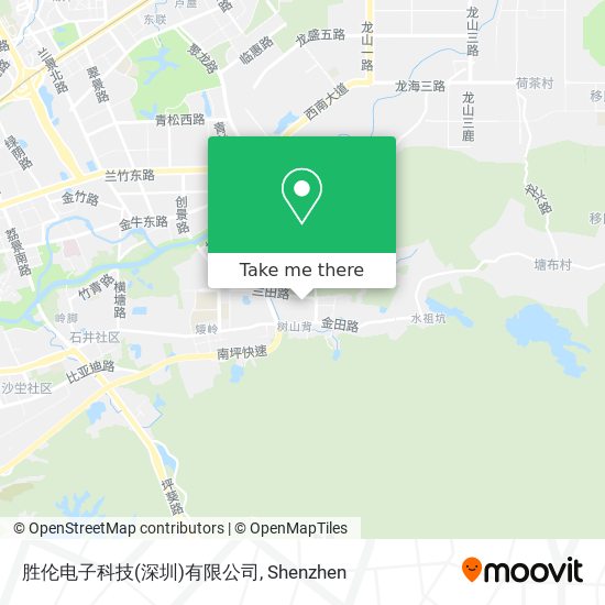 胜伦电子科技(深圳)有限公司 map