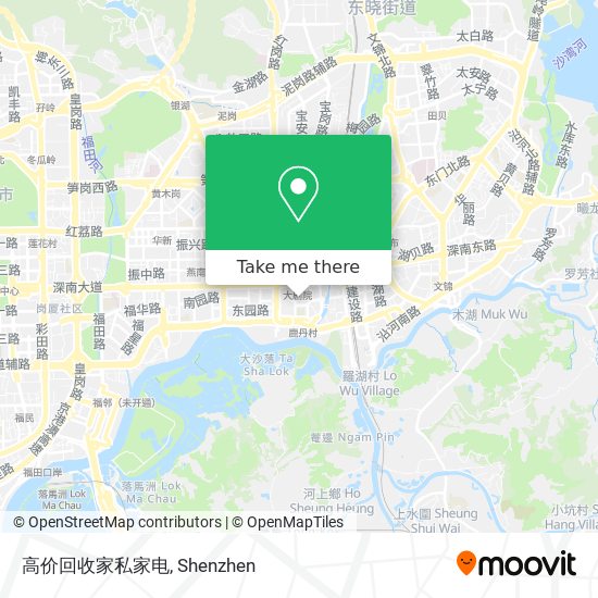 高价回收家私家电 map