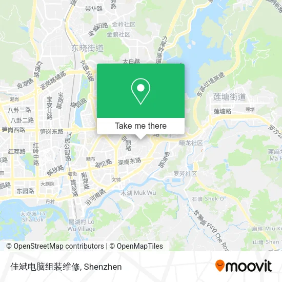 佳斌电脑组装维修 map