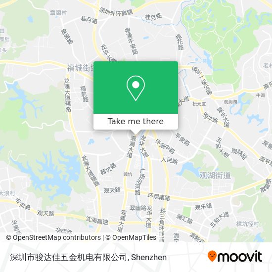 深圳市骏达佳五金机电有限公司 map