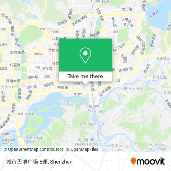 城市天地广场-E座 map
