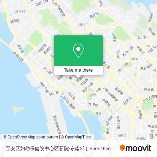 宝安区妇幼保健院中心区新院-东南2门 map