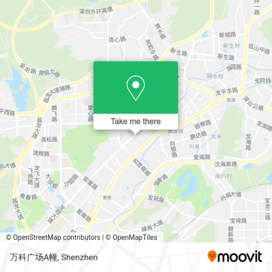 万科广场A幢 map