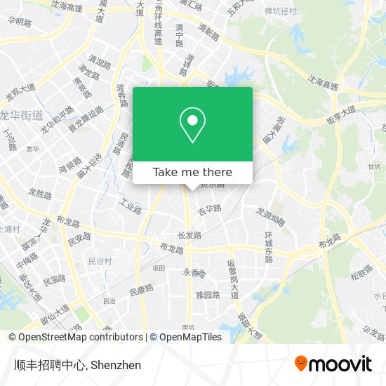 顺丰招聘中心 map