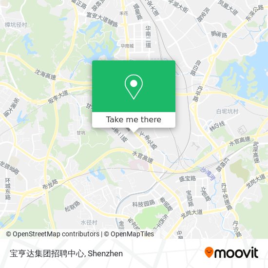 宝亨达集团招聘中心 map