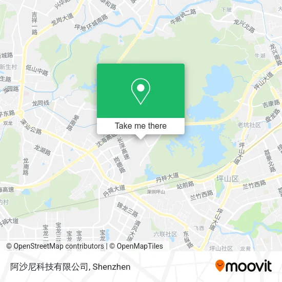 阿沙尼科技有限公司 map