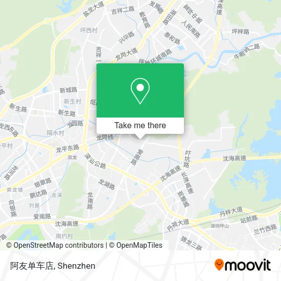阿友单车店 map