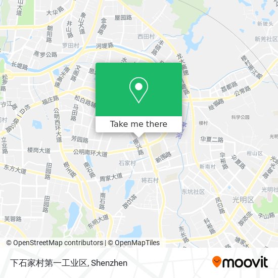 下石家村第一工业区 map
