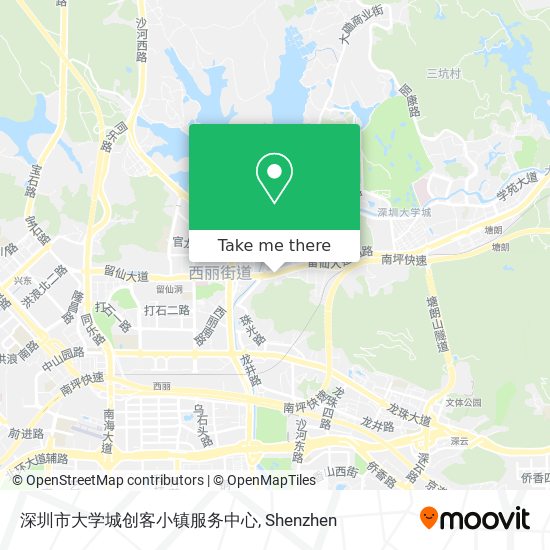 深圳市大学城创客小镇服务中心 map
