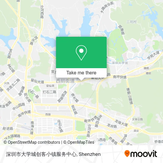 深圳市大学城创客小镇服务中心 map