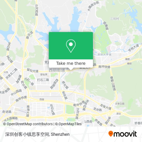 深圳创客小镇思享空间 map