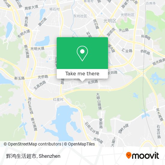 辉鸿生活超市 map