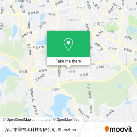 深圳市润东源科技有限公司 map