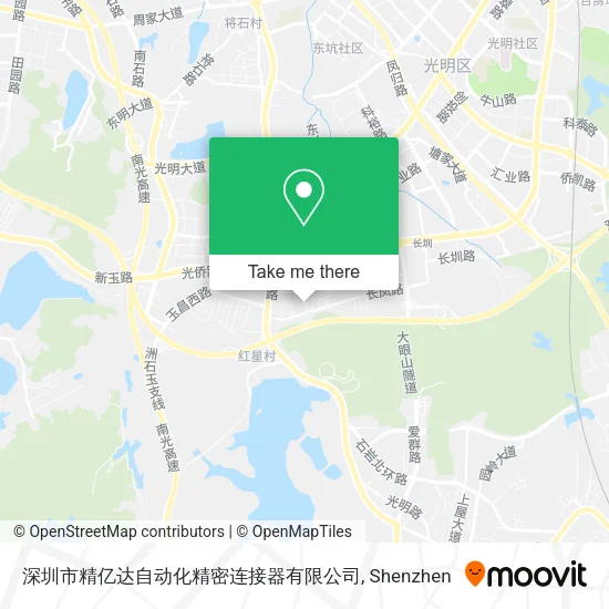 深圳市精亿达自动化精密连接器有限公司 map