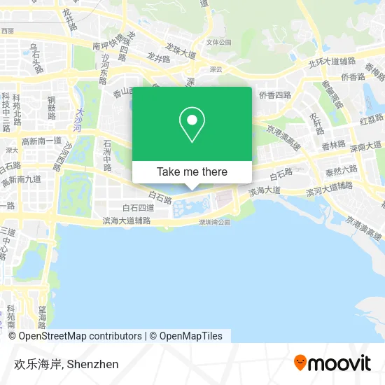 欢乐海岸 map