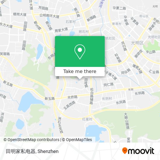 田明家私电器 map